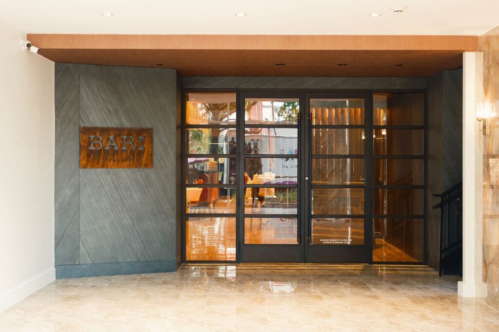 Bari Ristorante Main Entrance_ Quit Nguyen