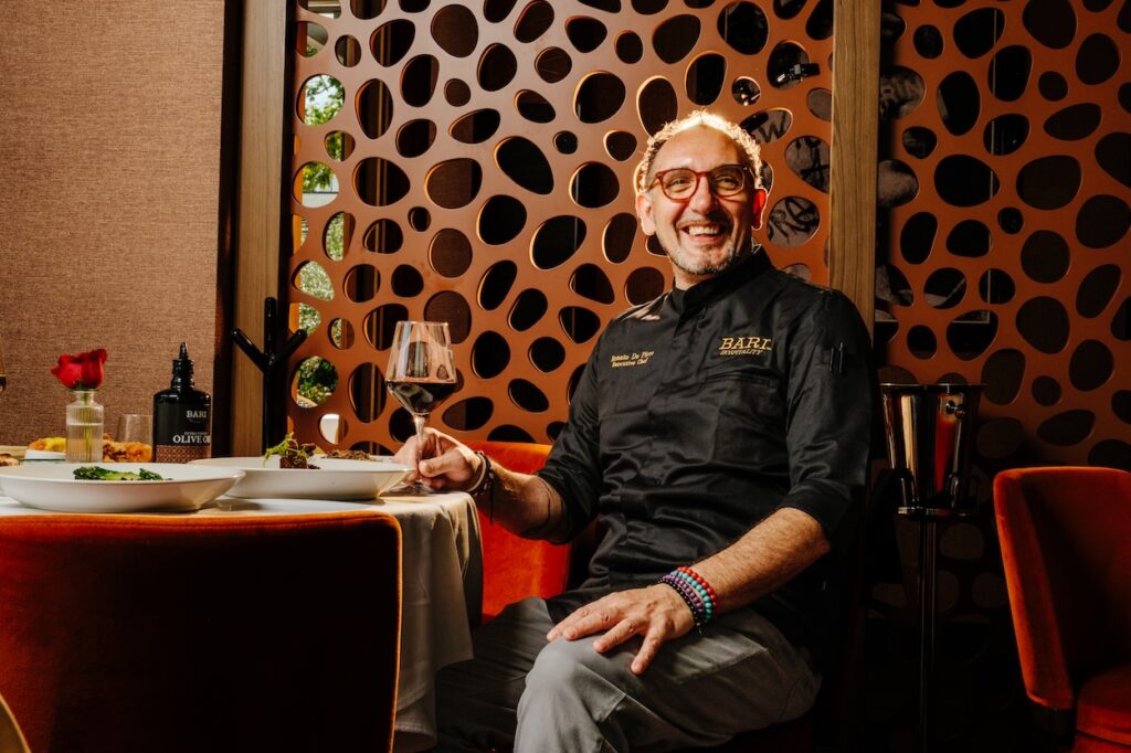 Bari Ristorante's Italian Master Chef Renato de Pirro; Photo Credit: Quit Nguyen