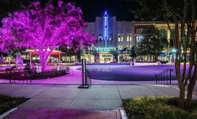 Market Street "Lights it up Pink" for Breast Cancer Awareness Month