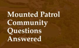Mounted Community Questions Answered by The Woodlands Township