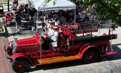 The Woodlands Car Club honors Fire Department’s Antique Engine