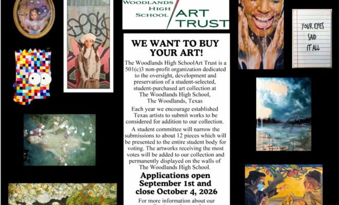 The Woodlands High School Art Trust Submissions are open