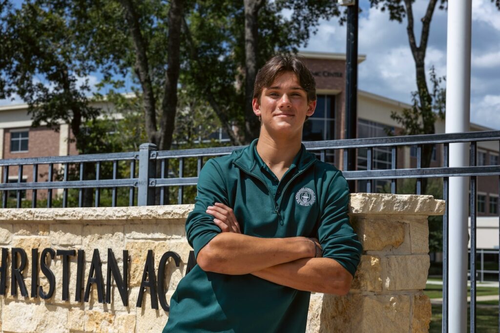 Woodlands Christian Academy Senior, Quinn Conrey, Named National Merit Semifinalist