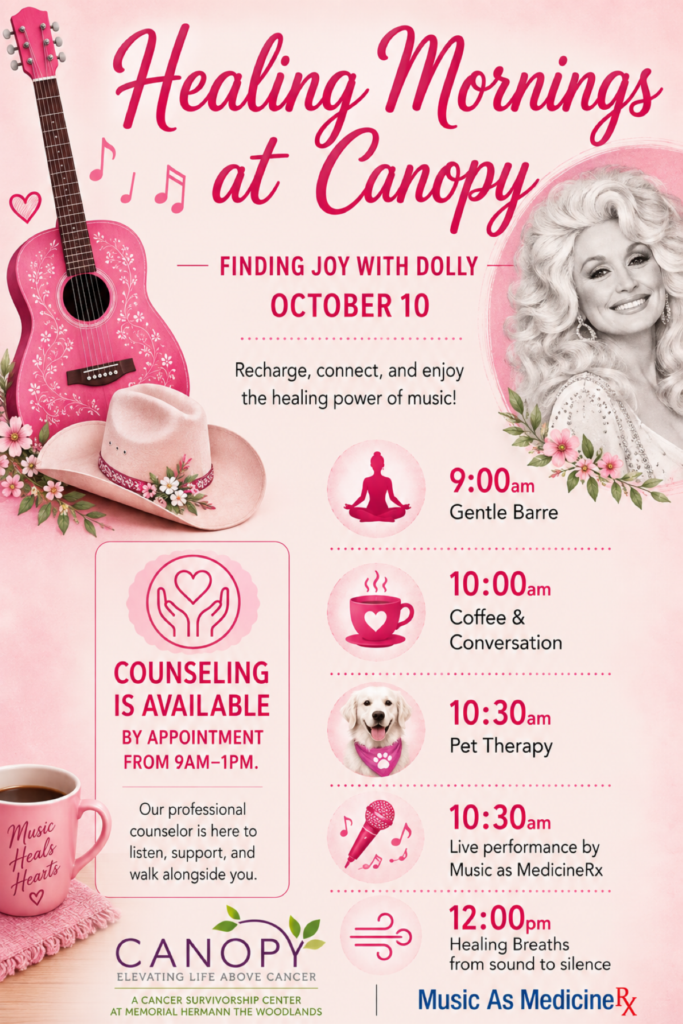 Healing Mornings at Canopy - Finding Joy with Dolly