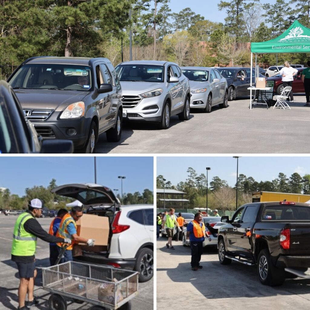 The Woodlands Township for a FREE, one-day Household Hazardous Waste Drive-Thru event