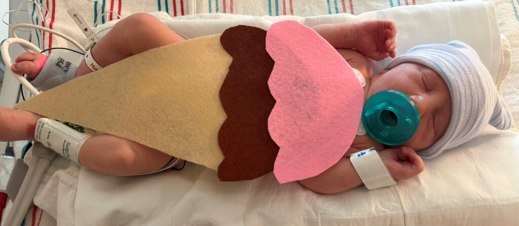 Houston Methodist The Woodlands Hospital NICU babies celebrate Halloween