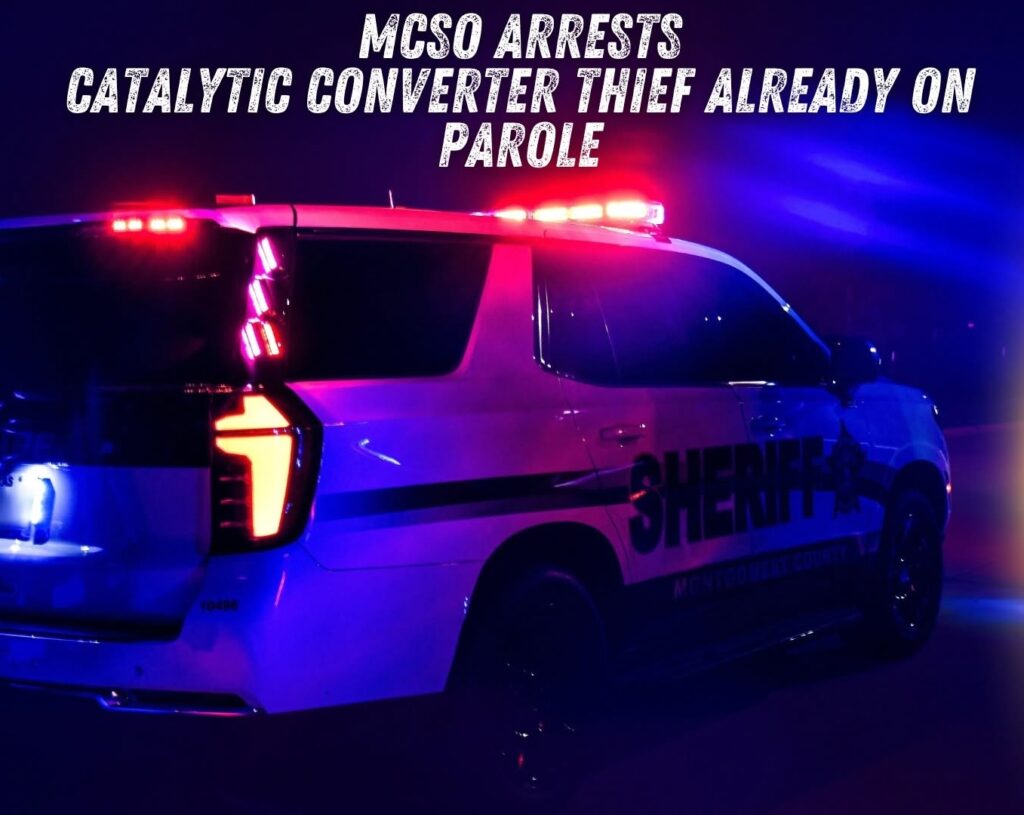 MCSO Arrests Catalytic Converter Thief