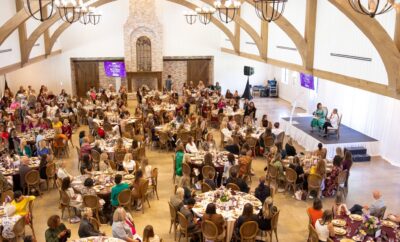 Women from across Montgomery County came together at The Blue Magnolia on October 22, 2026, for the inaugural Flourish & Nourish Ladies Luncheon, raising support for neighbors facing hunger.