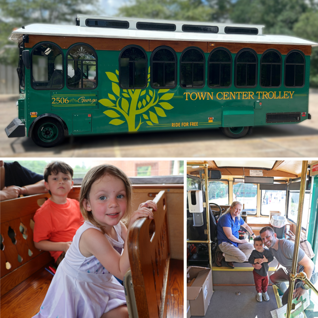 The Woodlands Township Grand Trolley Reveal