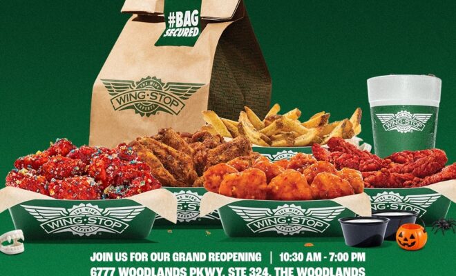 Wingstop The Woodlands Grand Opening October 24